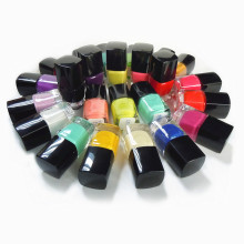 Esmalte de uñas de color básico de 24 colores para arte de uñas